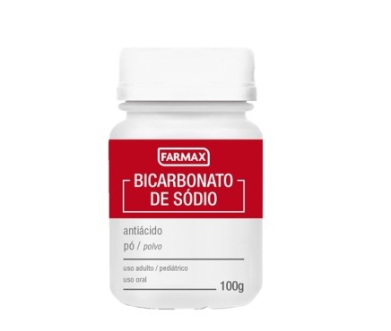 FARMAX BICARBONATO DE SODIO 100 GR POTE