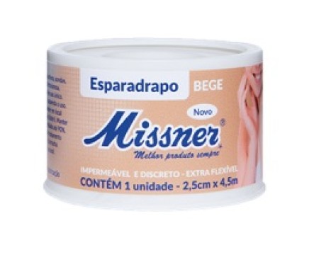 MISSNER ESPARADRAPO BEGE 25 X 4.5