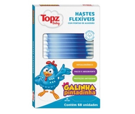 TOPZ HASTES FLEX GALINHA PINT C/68