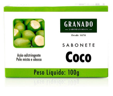 granado sabonete coco 100 gramas