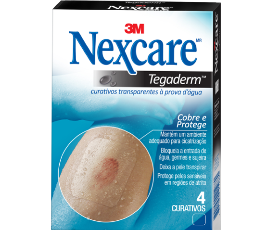 3M CURATIVO TEGADERM C/4 UN CURATIVOS